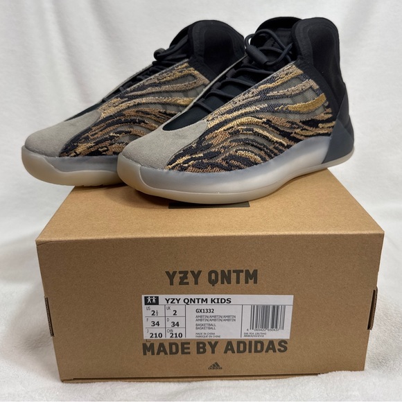 Yeezy Other - 👟 Yeezy QNTM Kids “Amber Tint” GX1332 — Size 2Y 👟